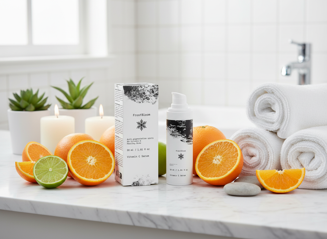 Vitamin C-serum – så använder du det (morgon & kväll) | FrostBloom Guides